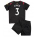 Cheap Manchester City Ruben Dias #3 Away Football Kit Children 2022-23 Short Sleeve (+ pants)
